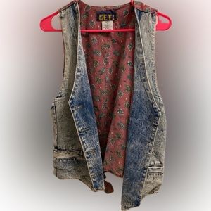 Vintage paisley vest